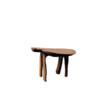 French Organic Wood Stool/ Side Table 72952