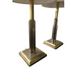 Pair of Mixed Metal Table Lamps 19326