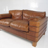 1970's Roche Bobois Leather Sofa 20104