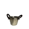 Vintage Silver plate and Leather Wine Bucket 73467