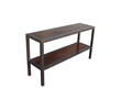 Limited Edition Metal and Wood Console 28846
