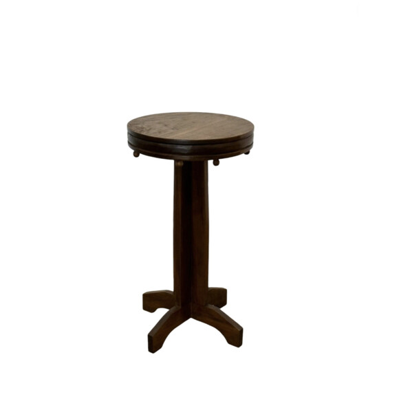 Limited Edition Walnut Deco Side Table 74745