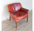 Danish Mid Century Leather Armchair 66126