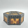 Highly Decorative Large Porcupine Quill Box 64979