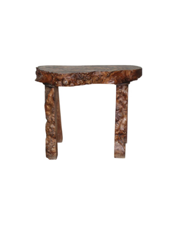 French Burl Wood Side Table 65347