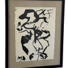 Danish Modernist Ink Wall Art 72036