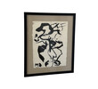 Danish Modernist Ink Wall Art 72036