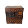 Fine Japanese Tansu with various wood inlays. 72863