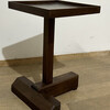 Lucca Studio Rhodes Walnut Side Table 73603