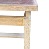 Lucca Studio Jax Oak and Leather Top Side Table 64817