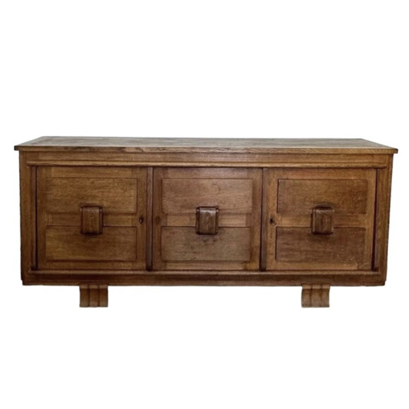 French 1930's Oak Sideboard 72955