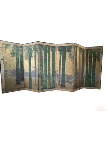 18th Century Japanese (6) Panel Screen 75525