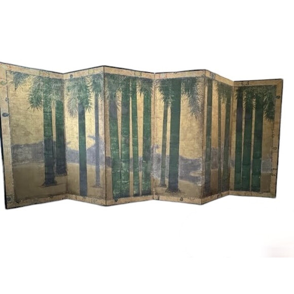 18th Century Japanese (6) Panel Screen 75525