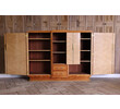 Signed Original Jules Leleu Sycamore Cabinet/ Bookcase 74351