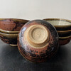 Set of (7) Handmade Studio Pottery Bowls 72050