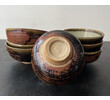 Set of (7) Handmade Studio Pottery Bowls 72050