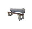 French Mid Century Concrete Bench 33684