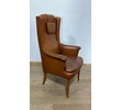 Single Danish Mid Century Leather Chair 74499