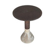 Limited Edition Side Table of Wood and Iron 28251