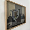 Danish Mid Century Cubist Still Life Painting 58170