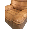 Pair DeSede Leather Arm Chairs 24726
