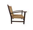 Pair of French Rush Lounge Chairs 20188