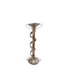 Unusual Candle Holder of Copper and Brass 67667