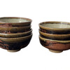 Set of (7) Handmade Studio Pottery Bowls 72050