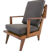 Italian Mid Century Arm Chair 16262