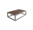Limited Edition Oak and Leather Top Coffee Table 30490