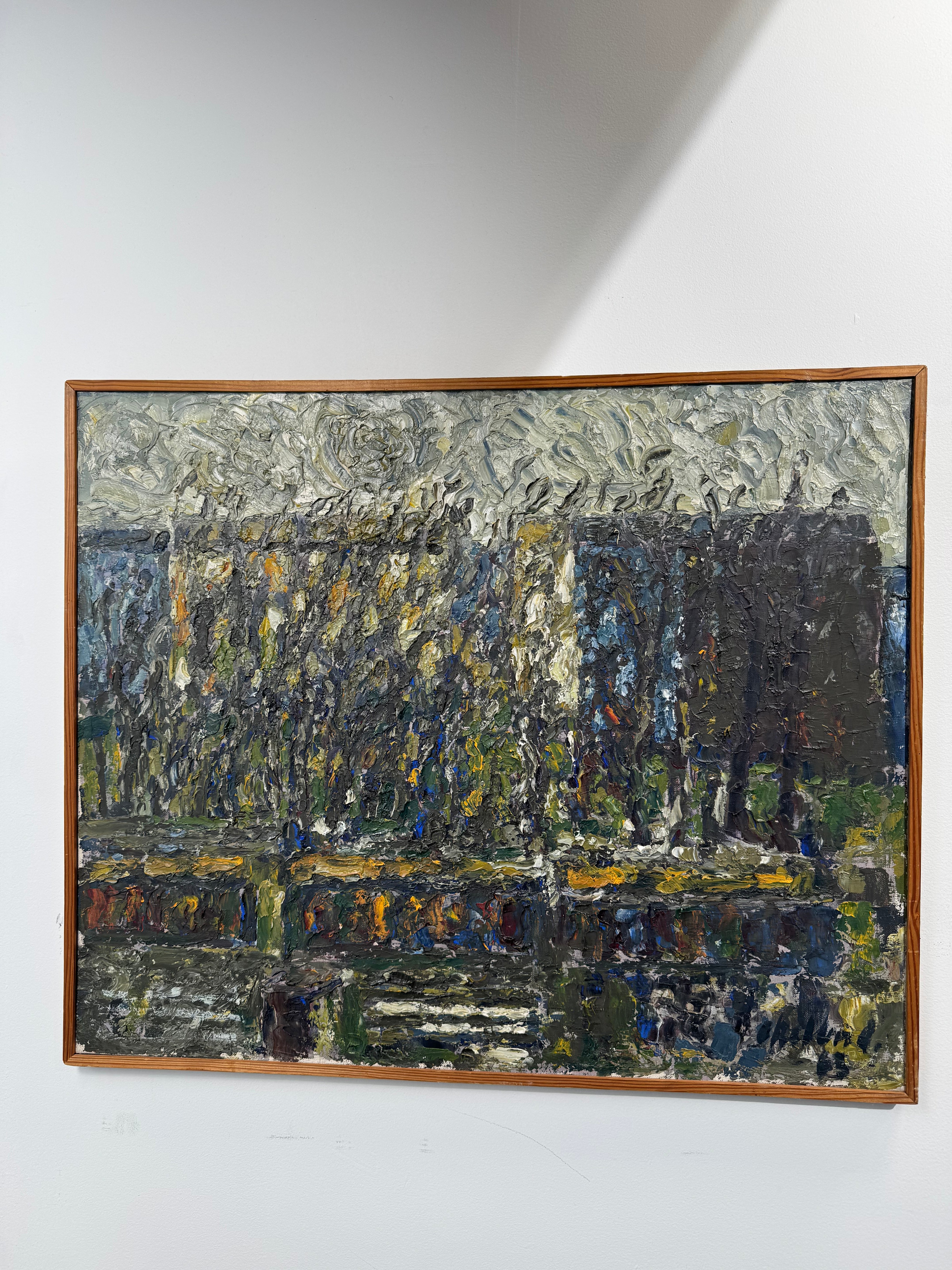 Vintage Danish Ekelund Painting