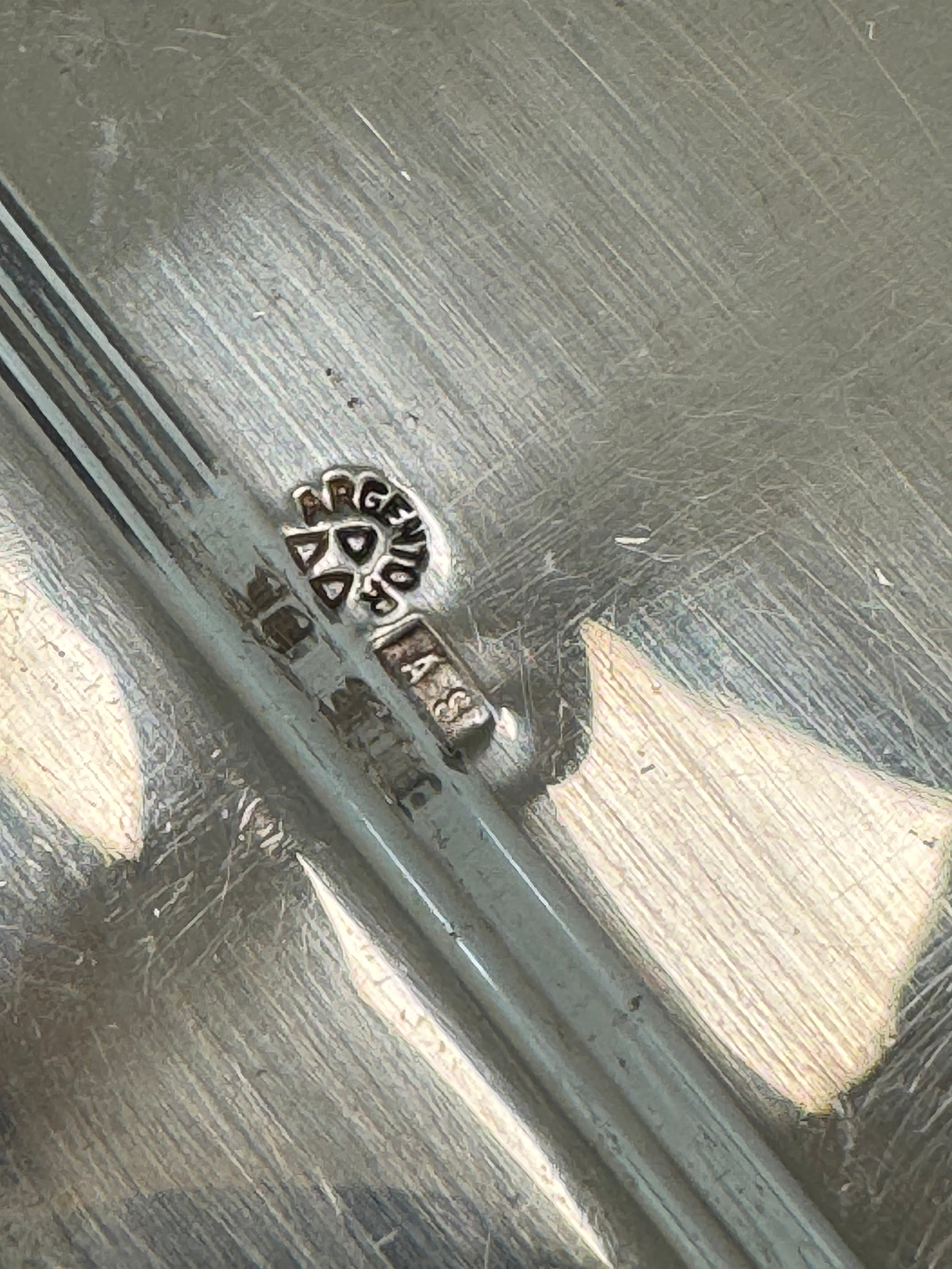 Vintage Hans Ofner Secessionist Silver Plate Tray