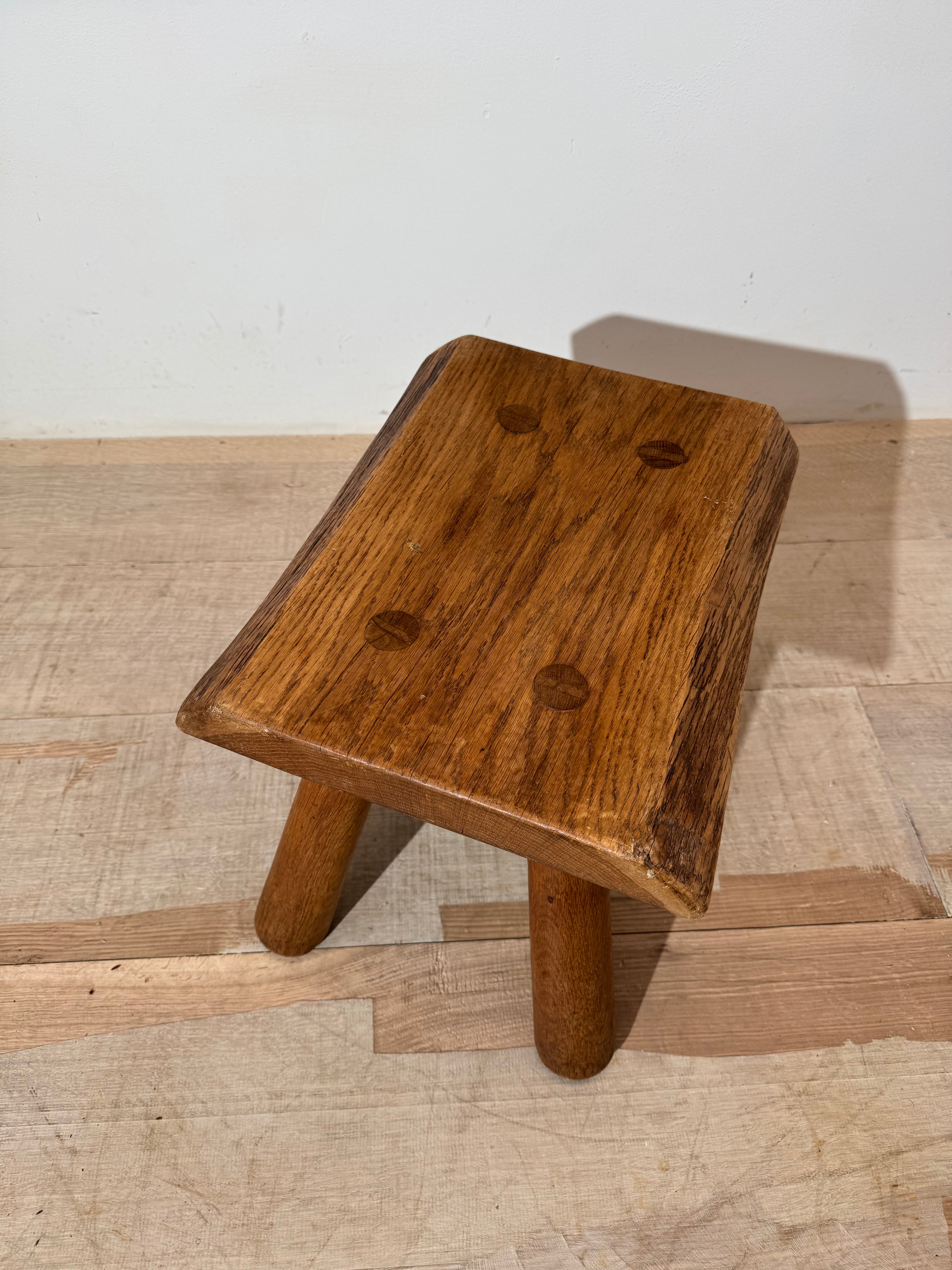Original 1940's Oak Side Table