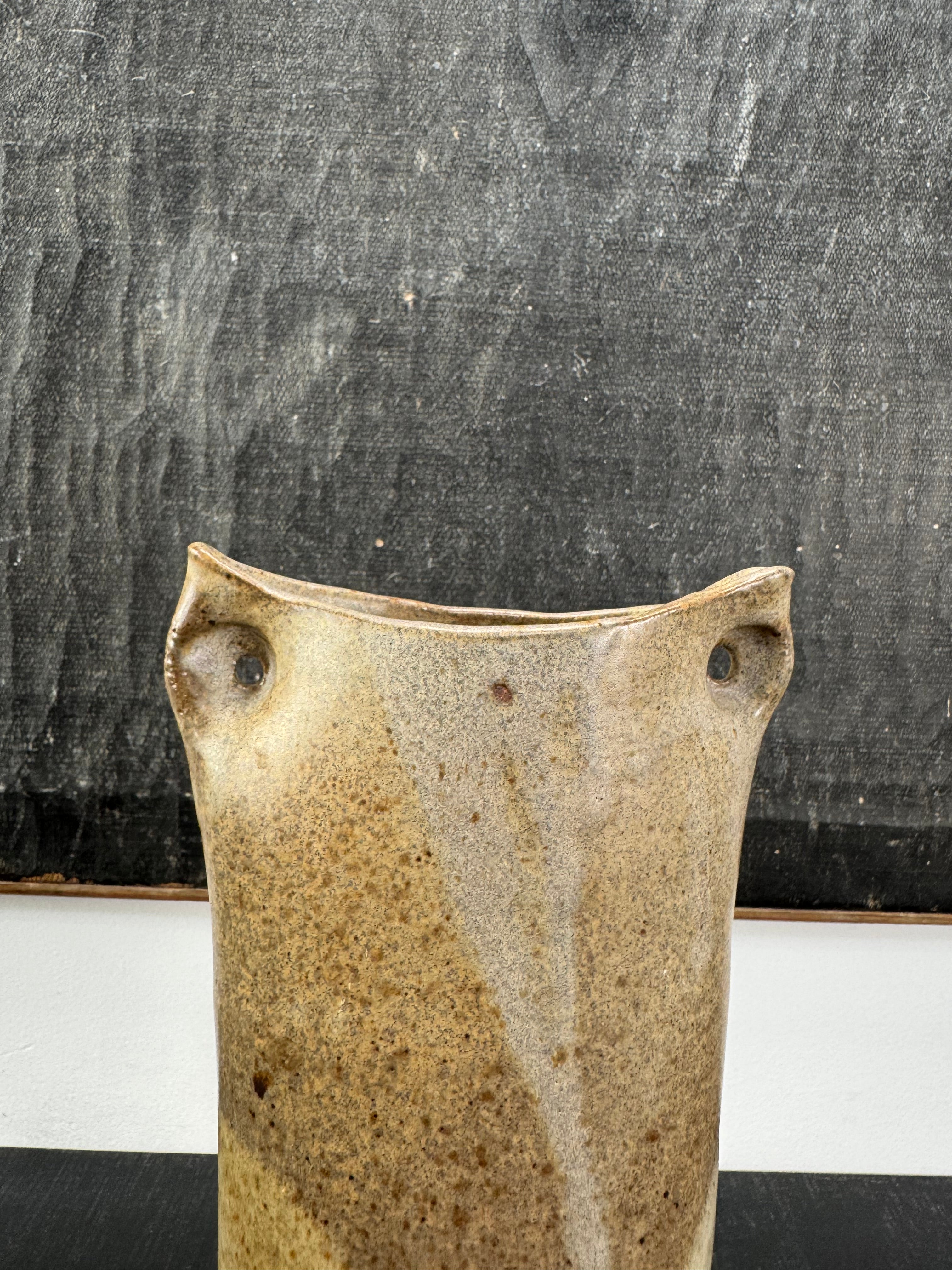 Unusual Vintage Studio Pottery Vase