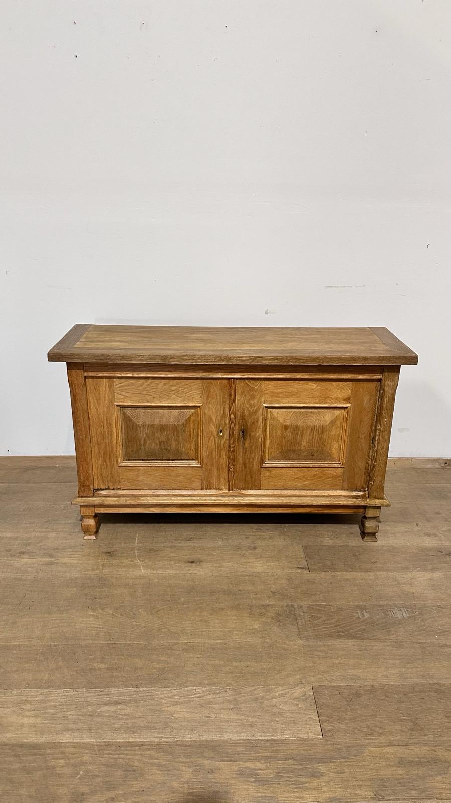 1940's Danish Solid Oak Cabinet