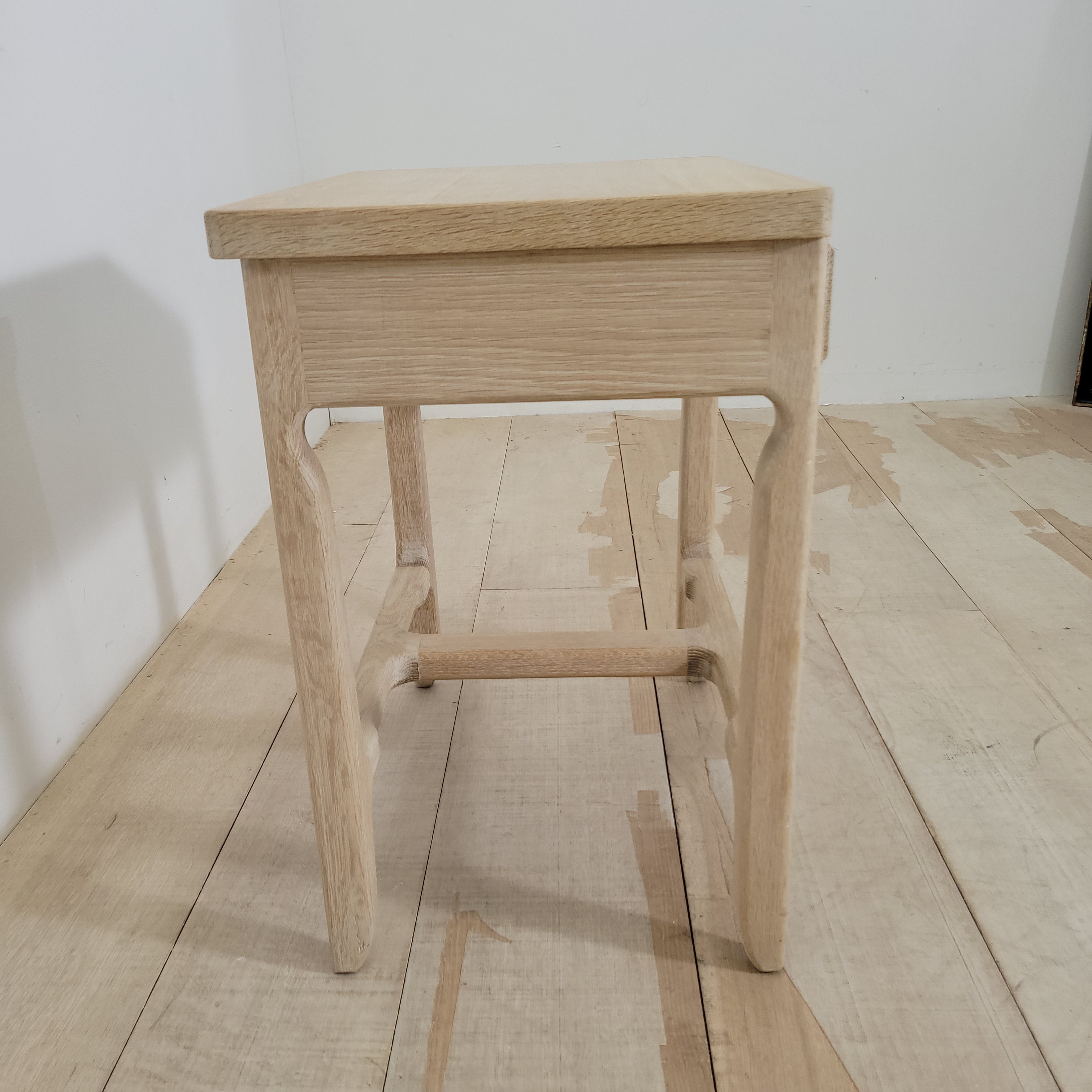 Limited Edition oak one drawer nightstand/table