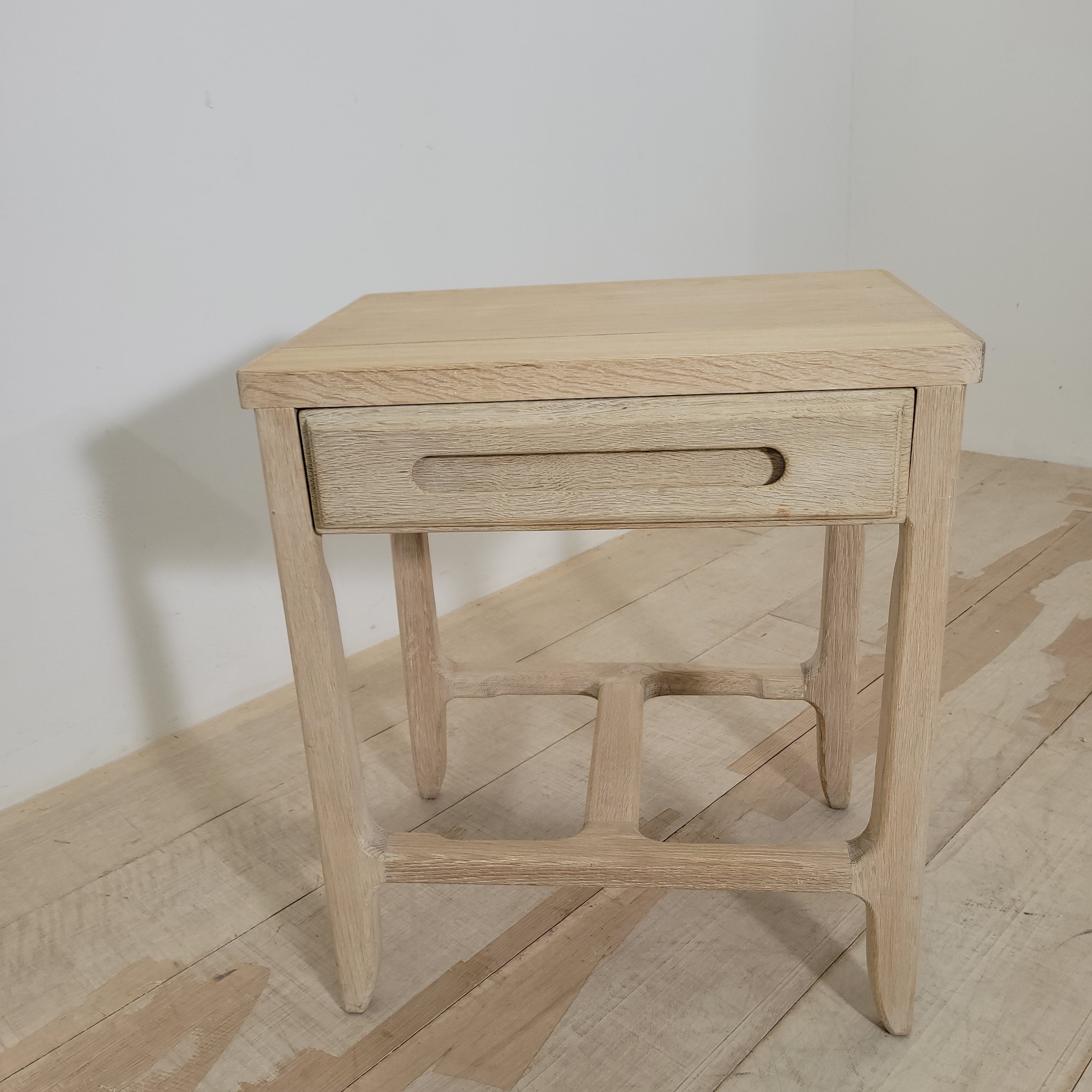 Limited Edition oak one drawer nightstand/table