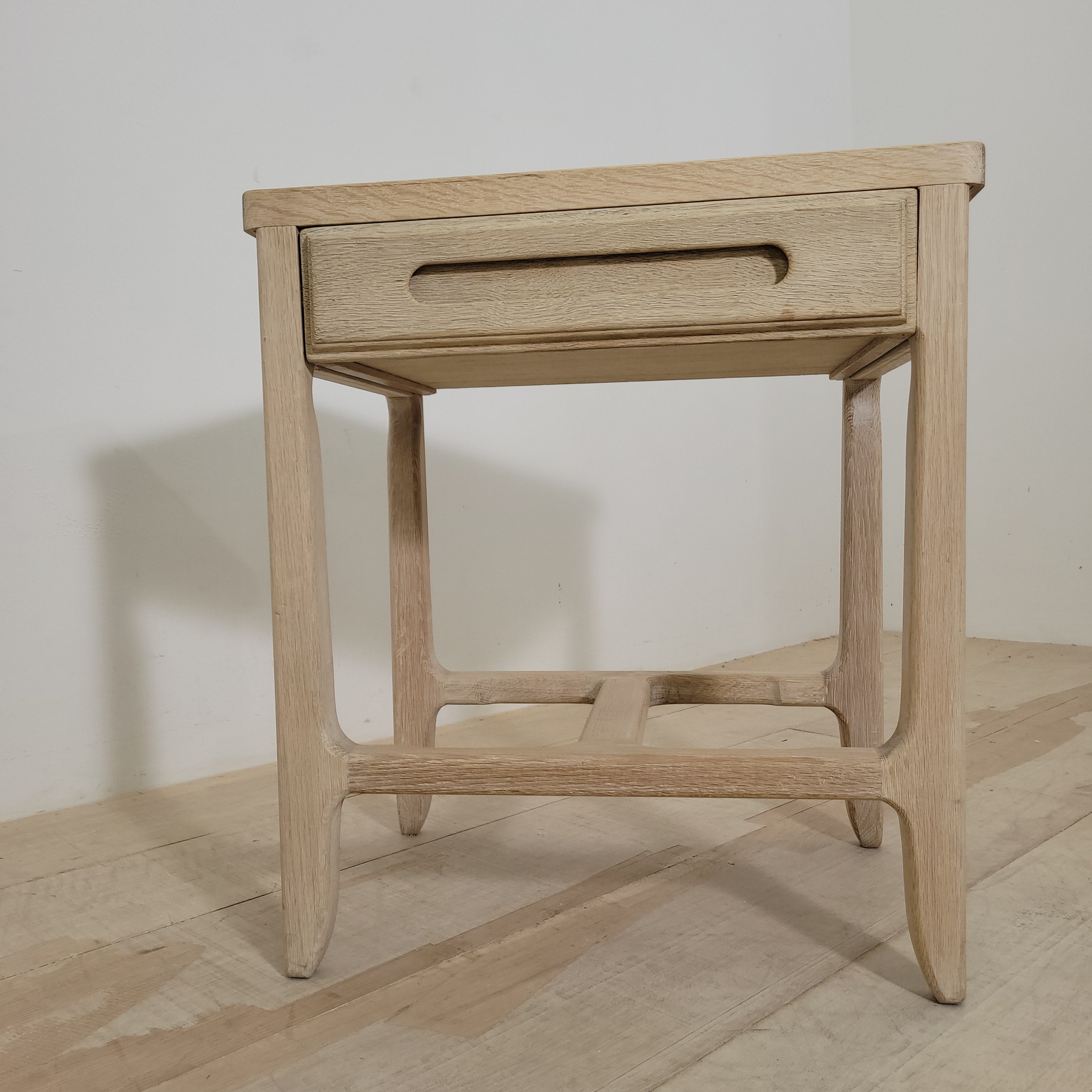 Limited Edition oak one drawer nightstand/table