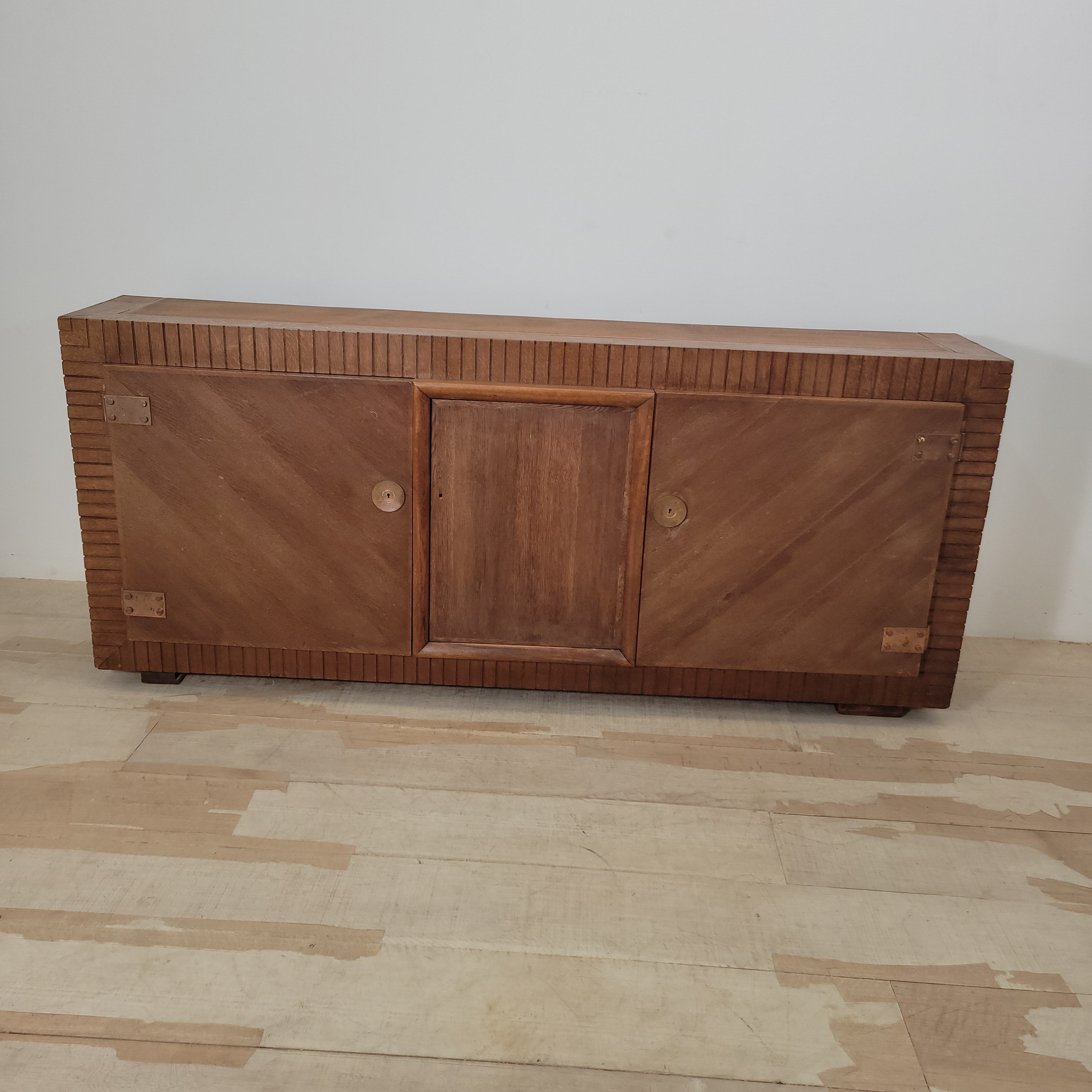 French 1930's Dark Oak Sideboard
