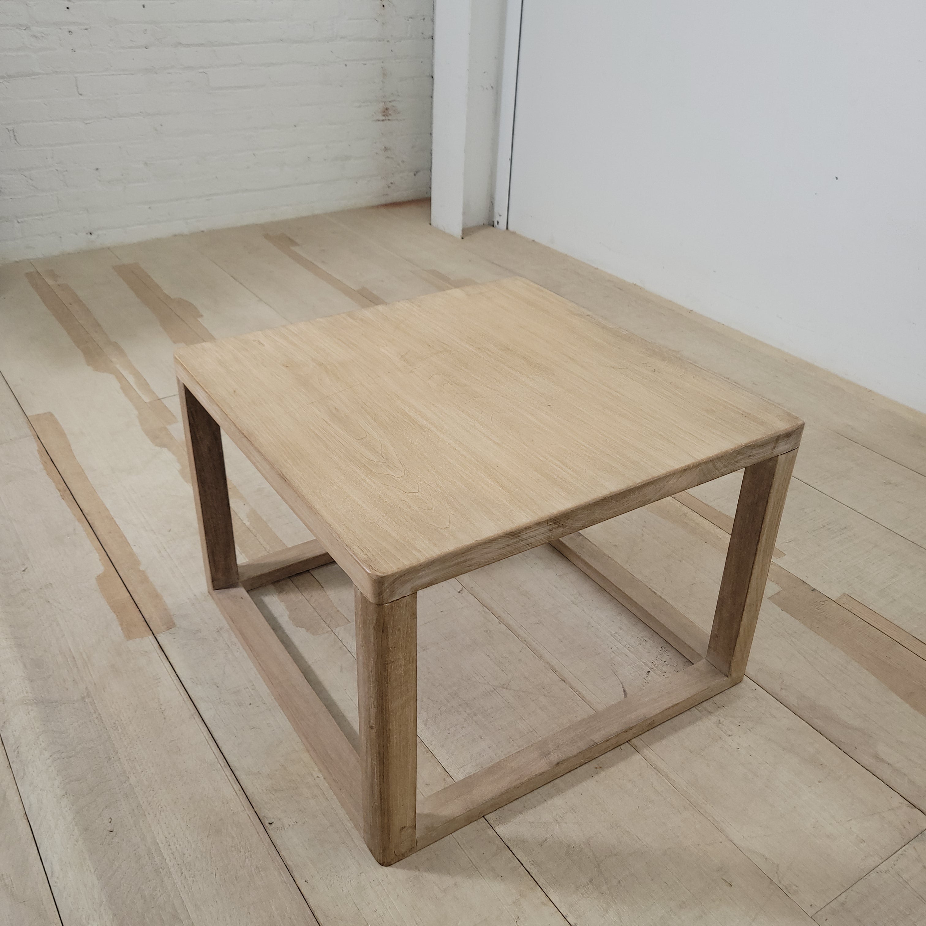 Limited Edition Bleached Walnut Coffee Table