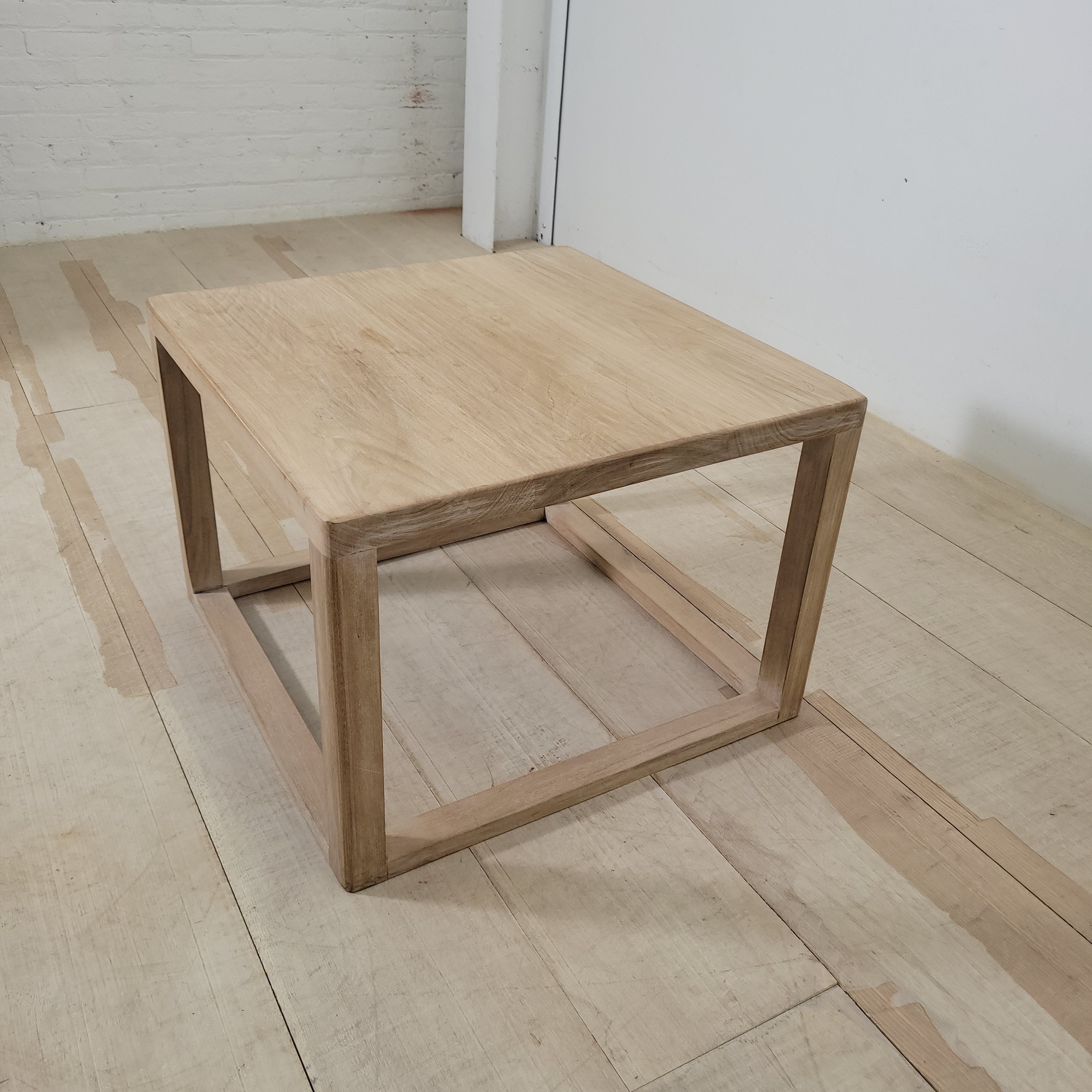 Limited Edition Bleached Walnut Coffee Table
