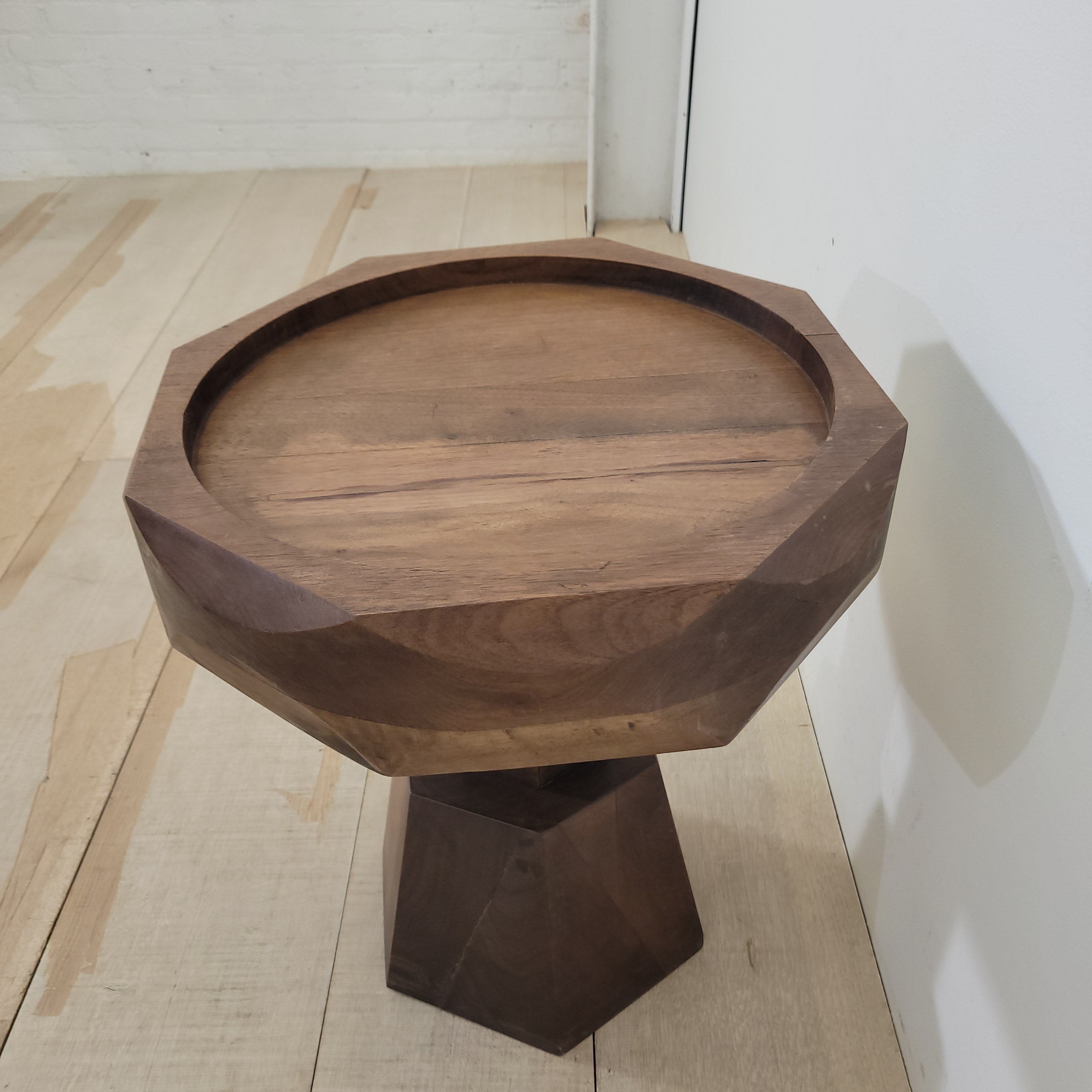 Limited Edition Solid Walnut Side Table