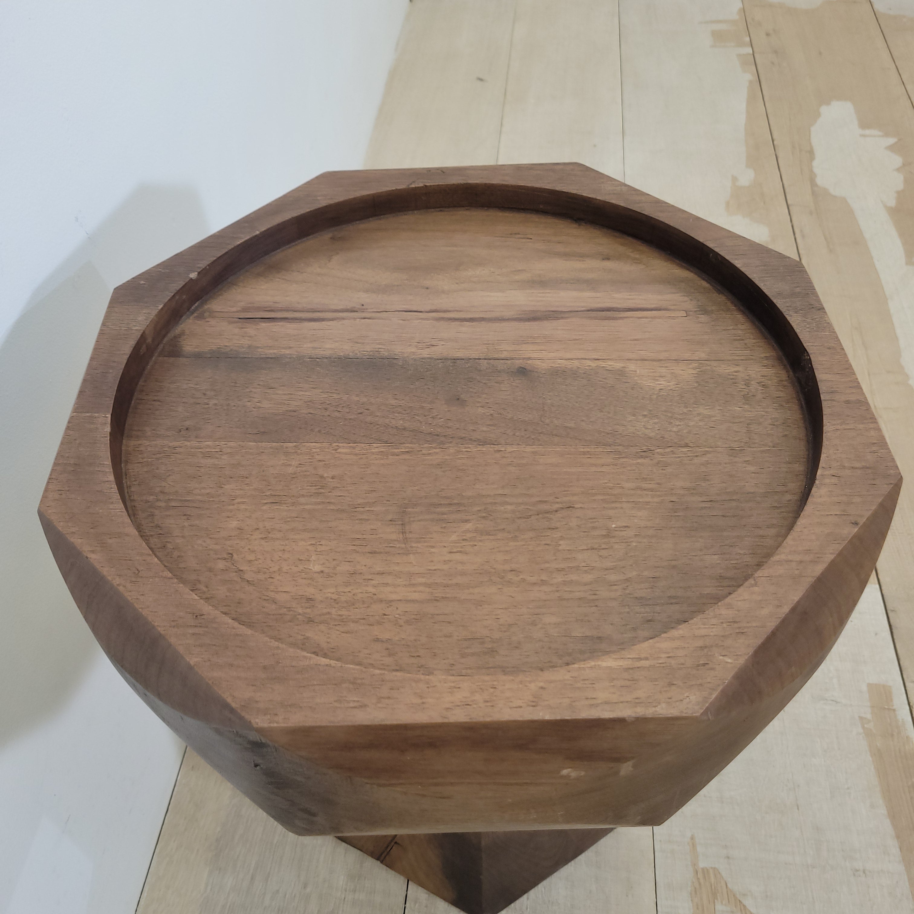 Limited Edition Solid Walnut Side Table