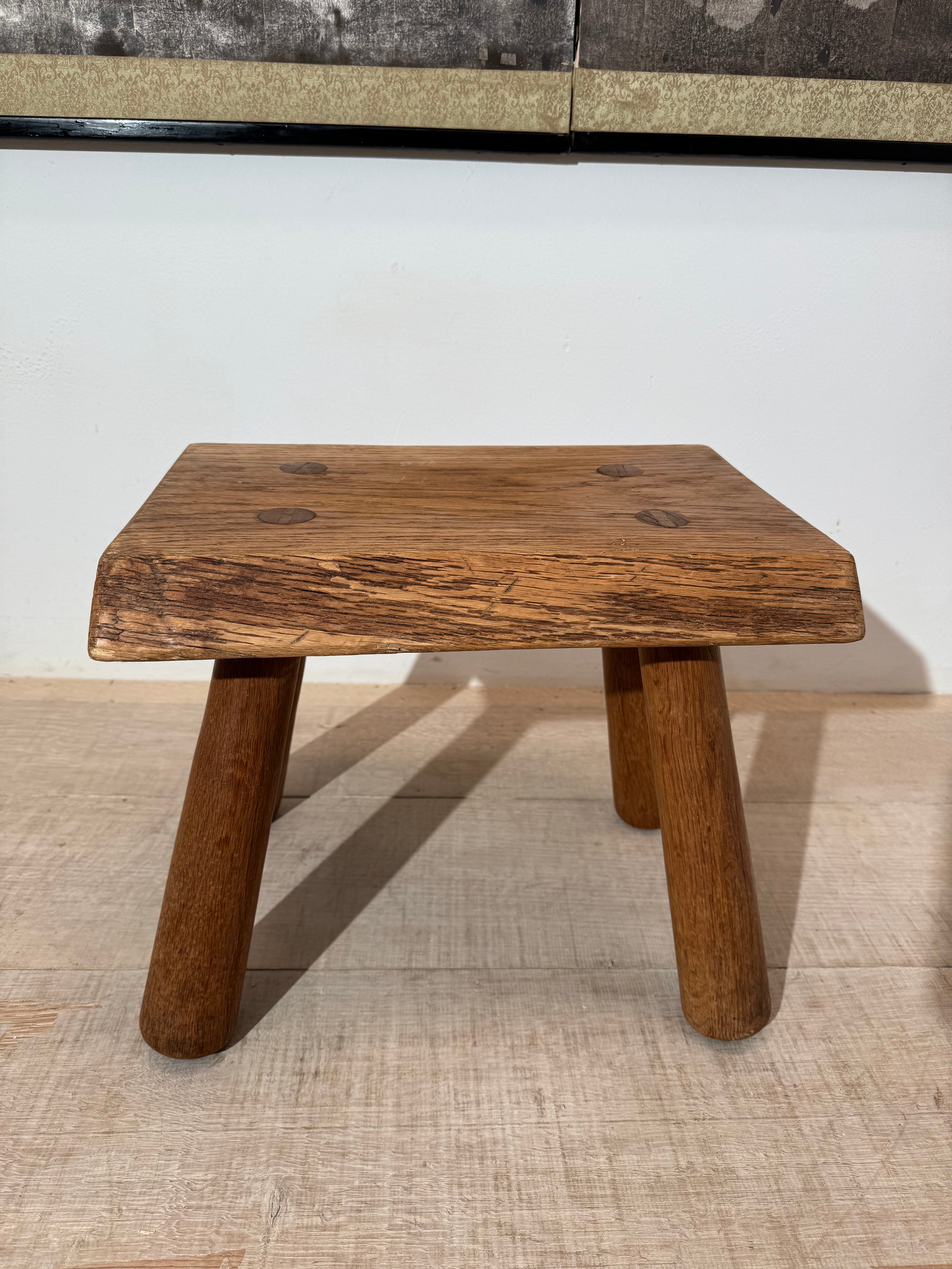 Original 1940's Oak Side Table