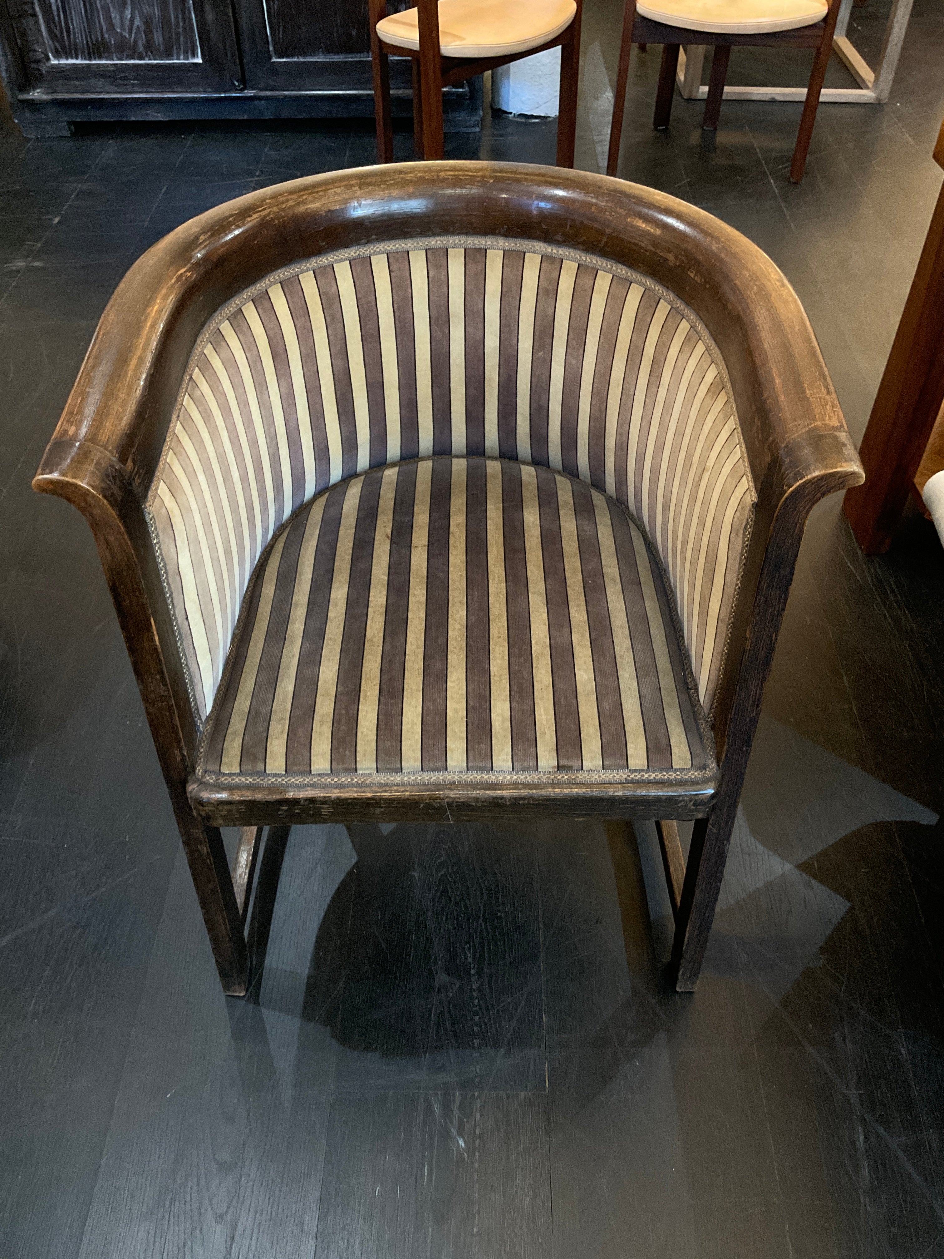 Stamped Josef Kohn, Pair of Viennese Secessionist Chairs