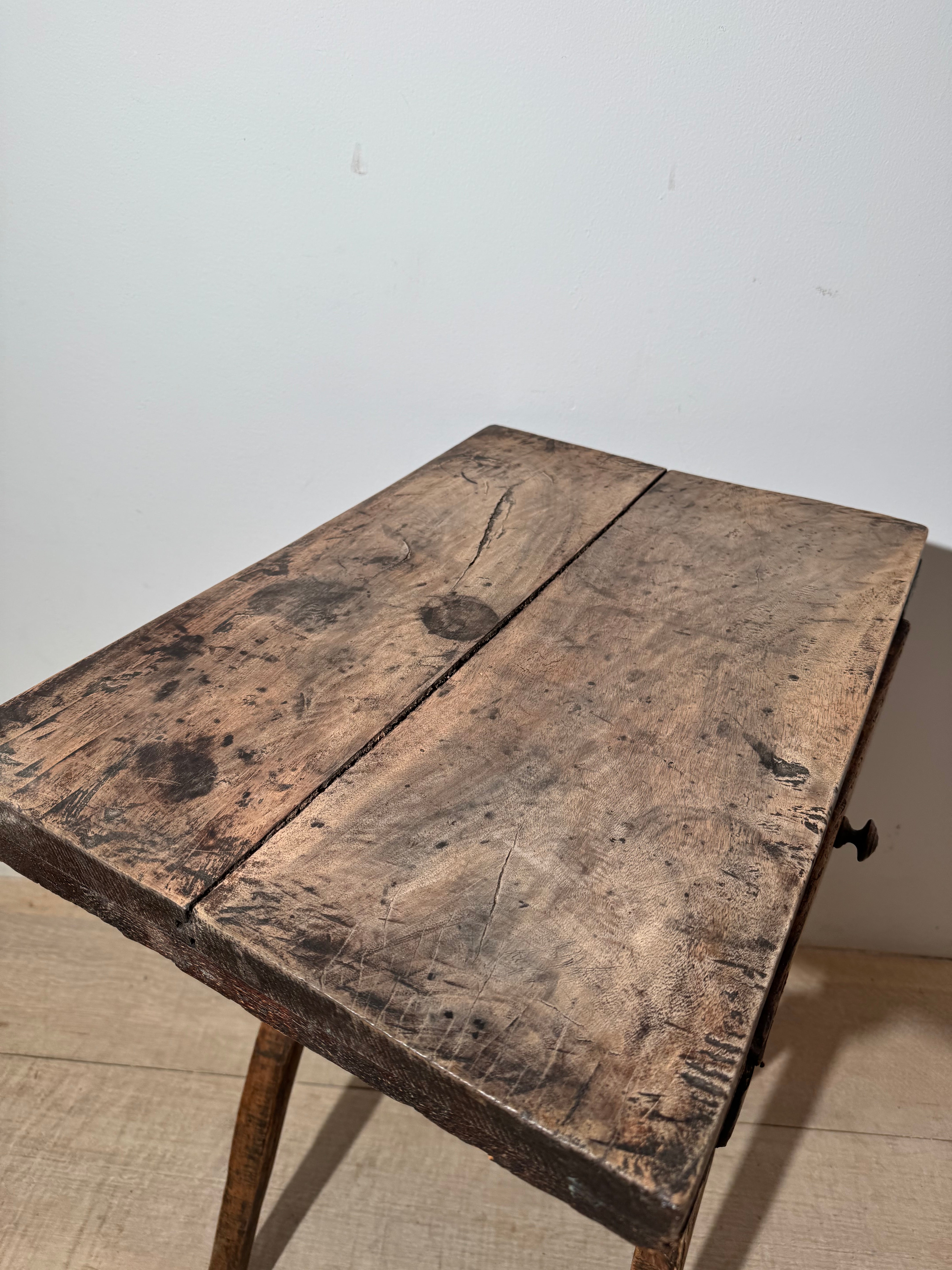 French 18th Century Primitive Side Table