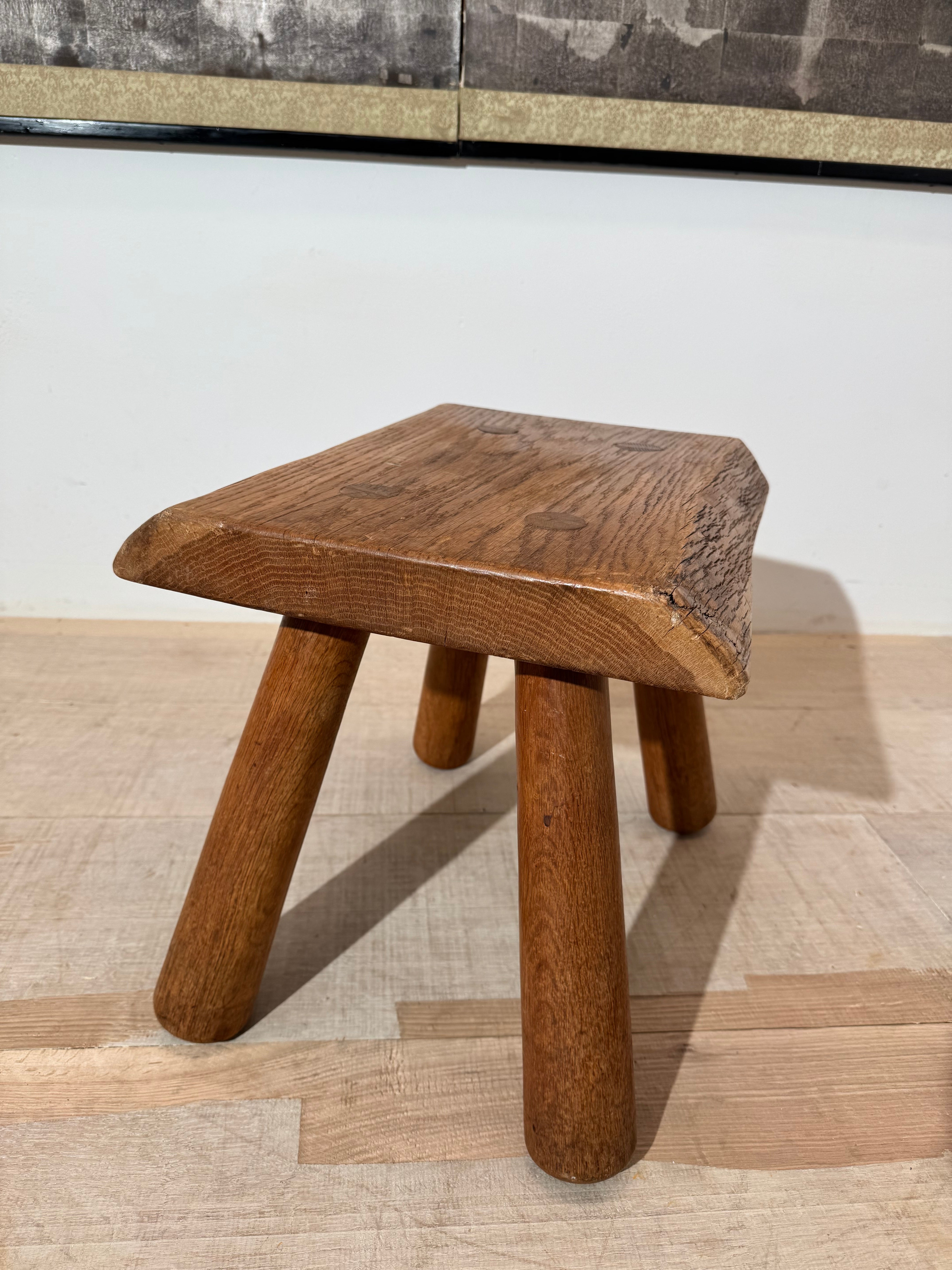 Original 1940's Oak Side Table