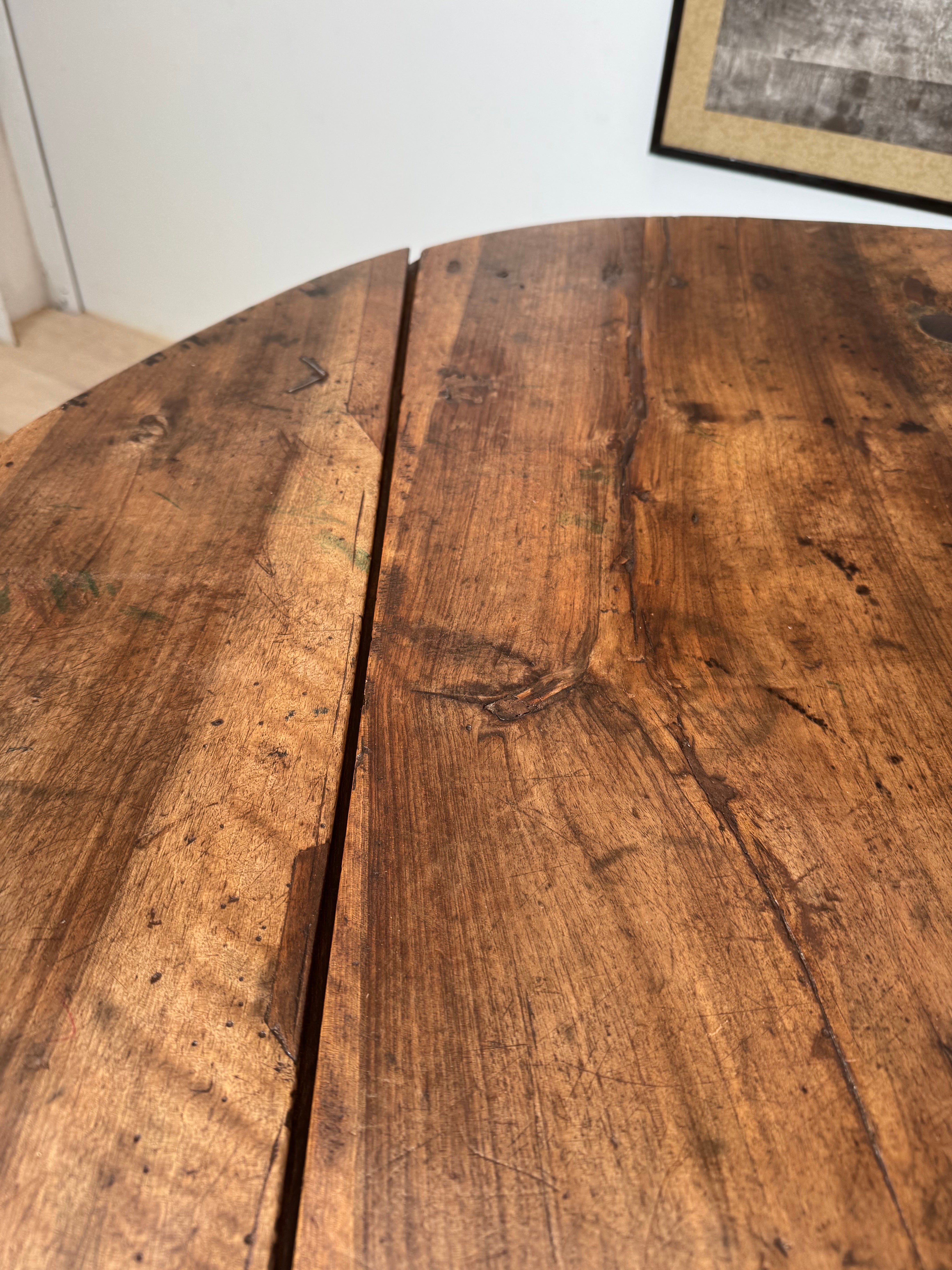 European Walnut 18c Dining Table
