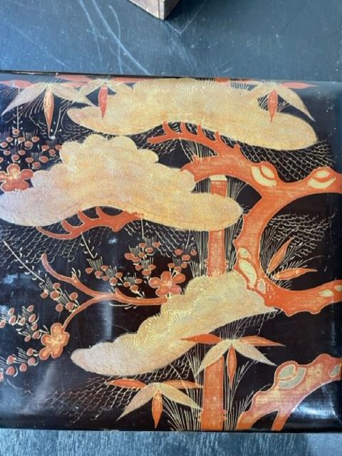 Exceptional Lacquer Jubako Box
