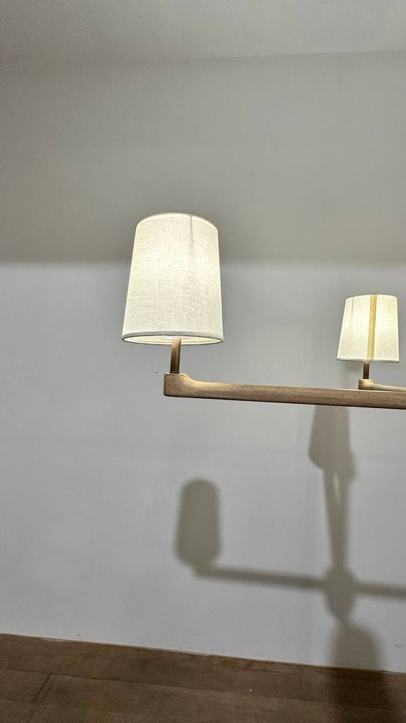 Lucca Studio Taylor Walnut Chandelier